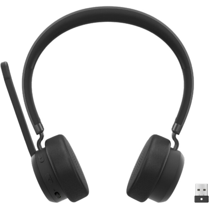 Lenovo Wireless VoIP Auriculares Auriculares Inalámbricos Negro