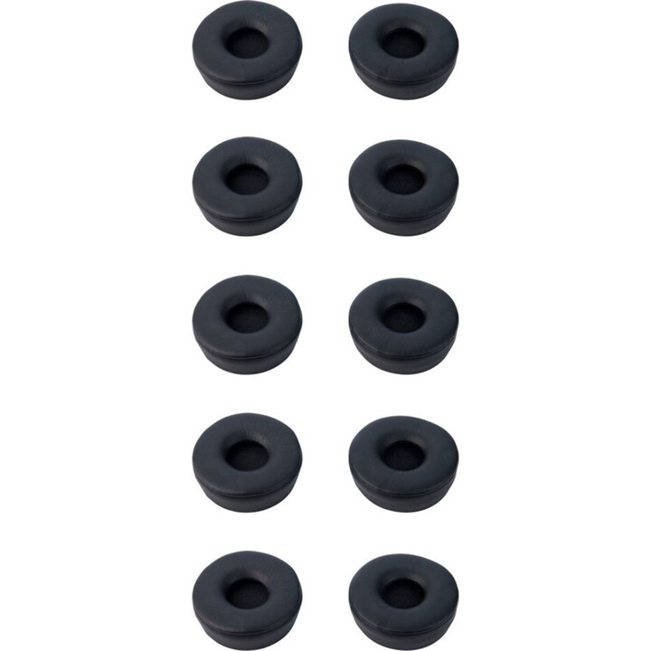 Jabra Almohadillas de repuesto de piel sintética para auriculares Engage 65 Stereo y 75 Stereo (paquete de 5)