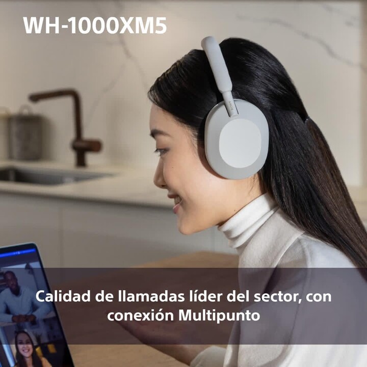 Auriculares inalámbricos supraaurales Sony WH-1000XM5 con cancelación de ruido, Bluetooth, alta resolución y realidad virtual 36