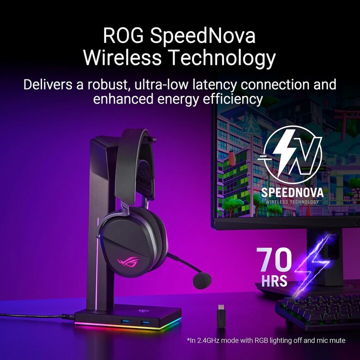 Asus Rog Pelta Auriculares Inalámbrico Y Alámbrico Diadema Juego Usb Tipo C Bluetooth Negro