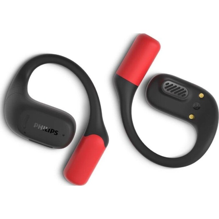 Auriculares Deportivos Bluetooth Philips TAA6709BK con estuche de carga/ Autonomía 7h/ Negros y Rojos
