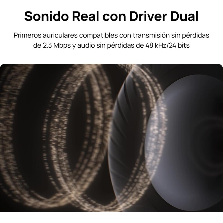 HUAWEI FreeBuds Pro 4 True Sound con controlador dual, llamadas estables y claras, ANC inteligente dinámico, compatible con iOS 