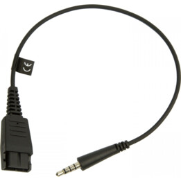 Jabra Cable GN 8800-00-99 QD / 3.5 mm Jack Negro