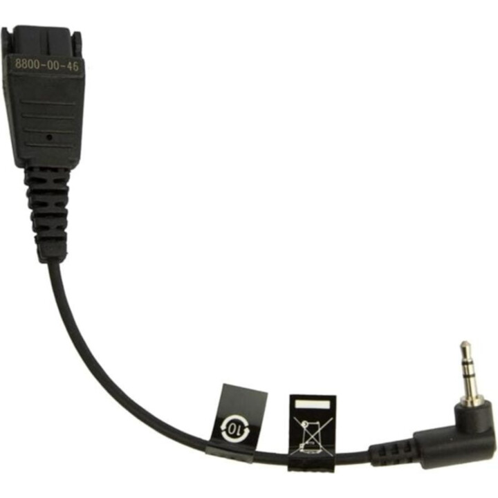 Jabra Cable GN 8800-00-99 QD / 3,5 mm Black