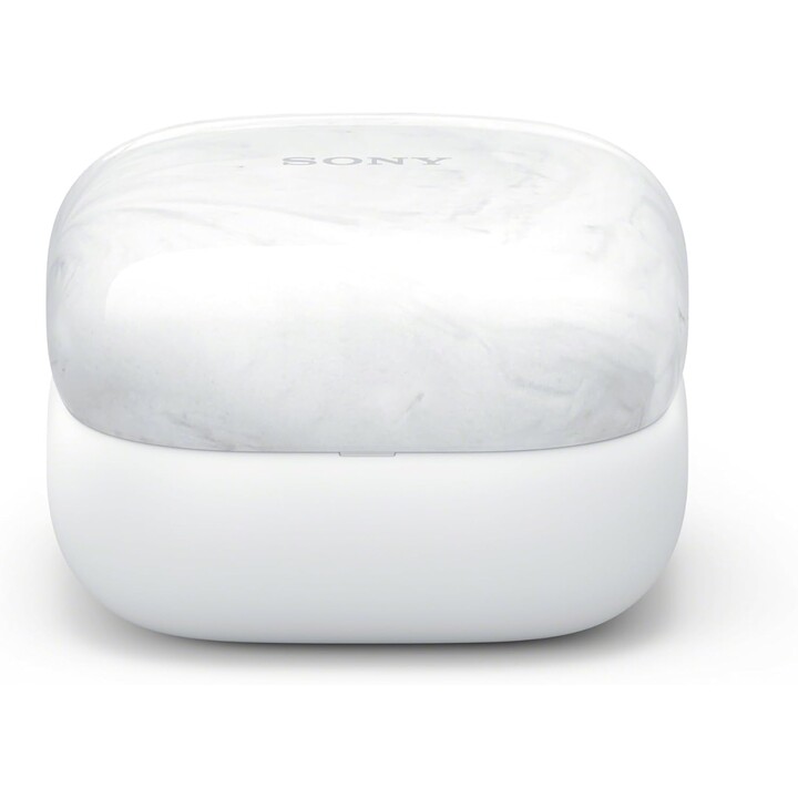 Fones de ouvido sem fio Sony LinkBuds Fit/ com microfone/ Bluetooth/ branco