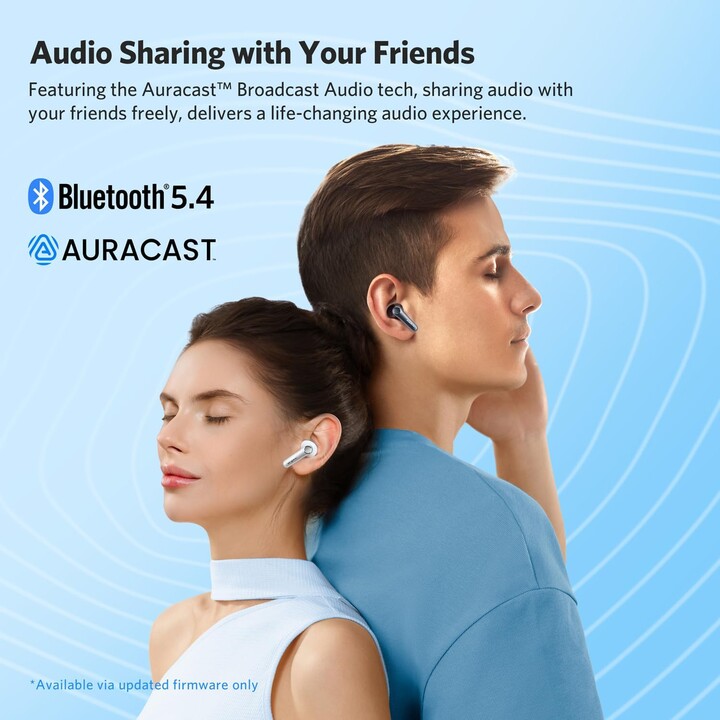Earfun Air Pro 4 ANC QuietSmart 3.0 Blau – Bluetooth-Kopfhörer