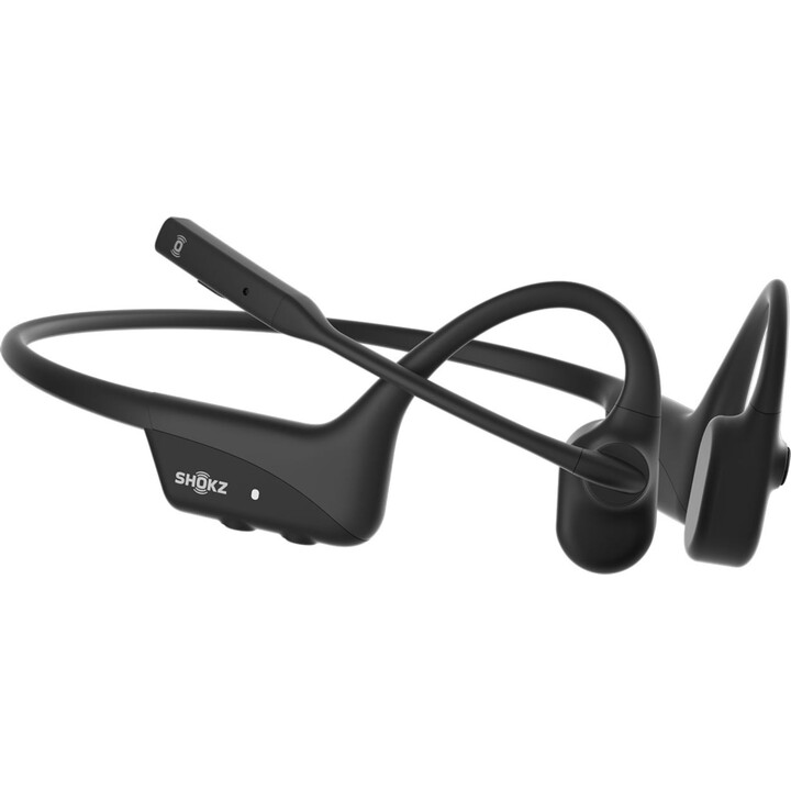 SHOKZ C120-AA-BK auricular y casco Auriculares Inalámbrico gancho de oreja Oficina/Centro de llamadas USB tipo A Bluetooth Negro
