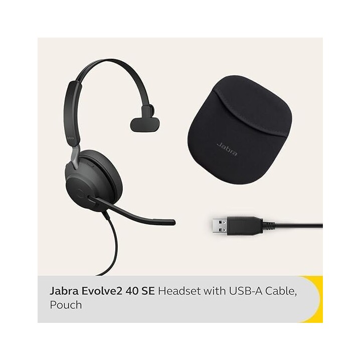 Jabra Evolve2 40 SE MS Mono USB-A