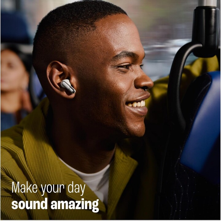 JBL Live Flex 3 True Adaptive Noise Cancelling Headphones in Black