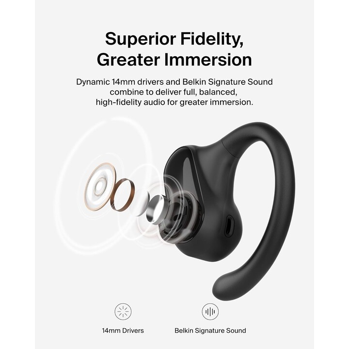 Soundform Clearfit Open Black