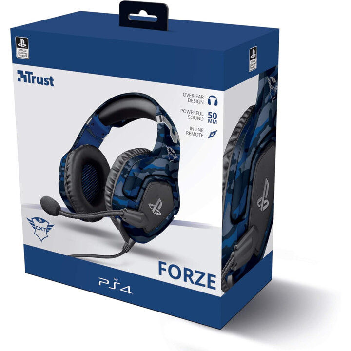 Trust Auriculares Gxt488 Forze-B Ps4 Azul