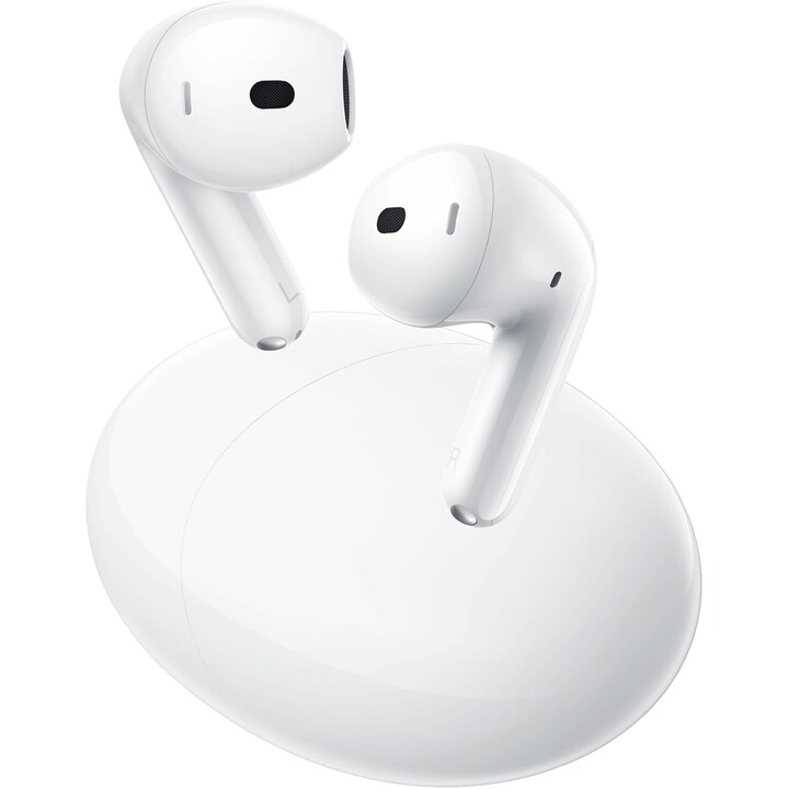 Honor Choice Earbuds S7, Tri-Mic AI Call Ruído Cancelando fones de ouvido, 36 horas, Bluetooth 5.3, IP54, branco