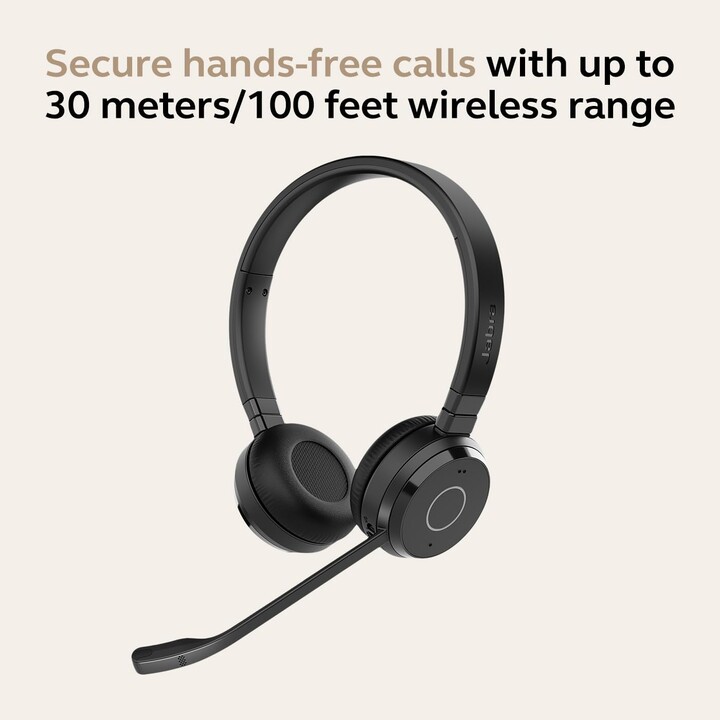 Jabra EVOLLOVE 65 TE LINK UC STEREO STAND CASHPHONES SANS WIRESS