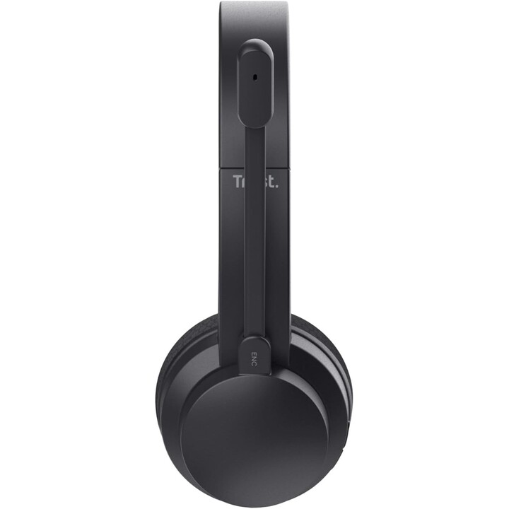 Trust Ayda Auriculares Inalámbrico y alámbrico Diadema Llamadas/Música USB Tipo C Bluetooth Negro