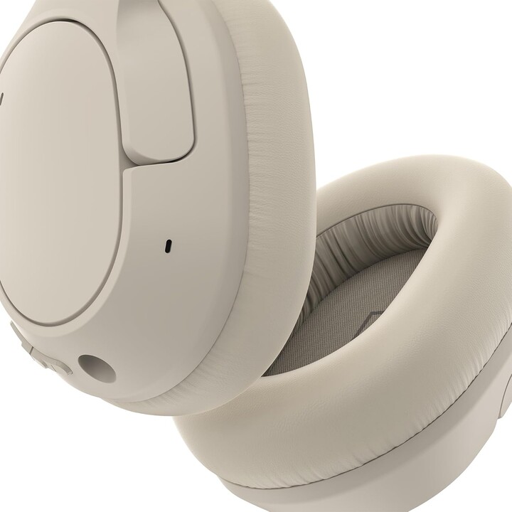 Belkin SoundForm, auriculares inalámbricos aislar Bluetooth, cancelación híbrida de ruido activo, micrófono, 60 horas, Arena