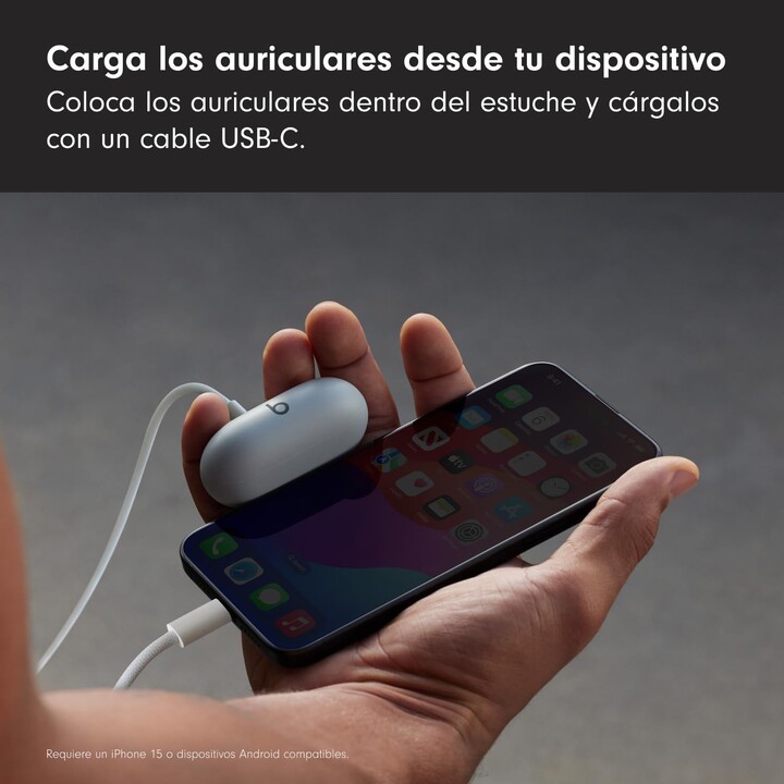 Apple Beats Solo Buds Fast Fuel Lila ártico - Auriculares Bluetooth