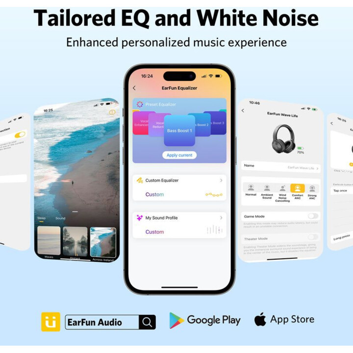 Earfun Wave Life Bluetooth Noir