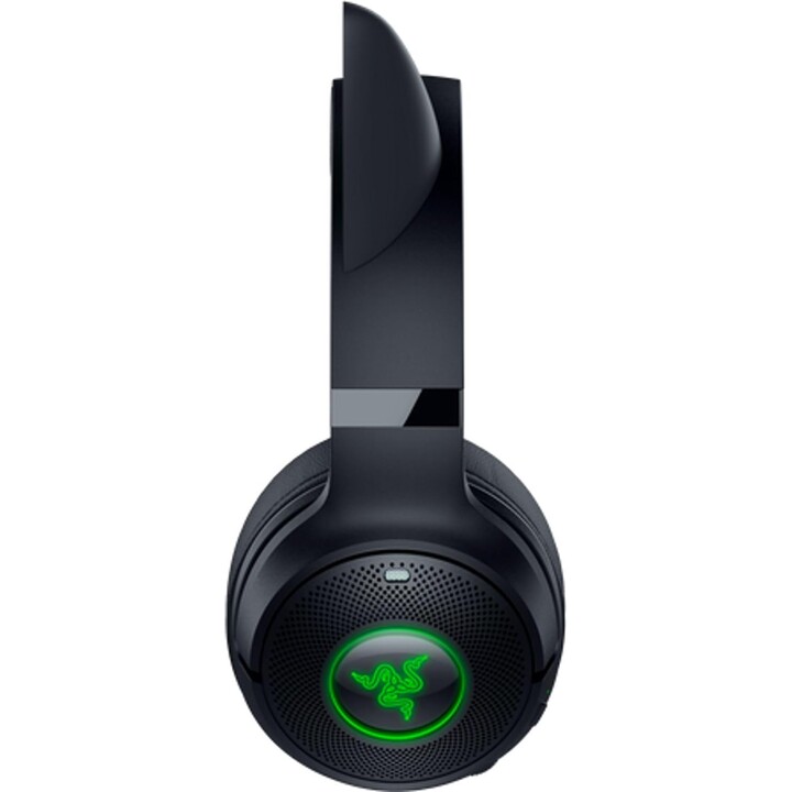 Razer Kraken Kitty V2 BT, auriculares Bluetooth Wireless Bluetooth con orejas de gatito, negro