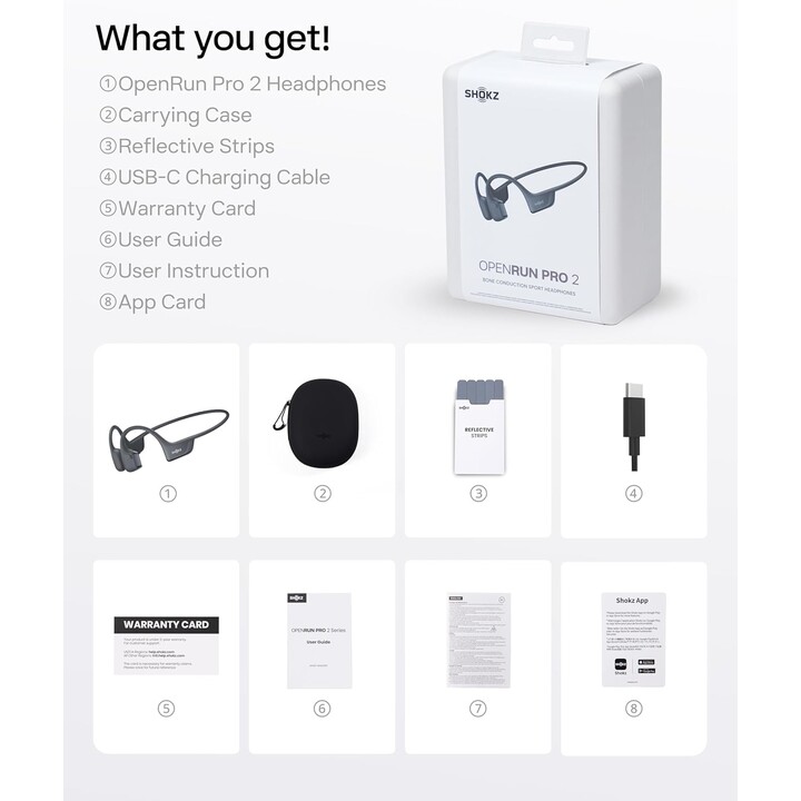Auriculares Shokz Openrun Pro 2 Mini negros