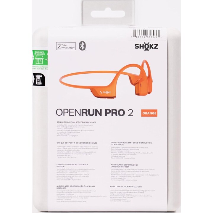 Casque Shokz Openrun Pro 2 Mini Orange