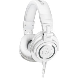 Auriculares profesionales para monitorización en estudio color BLANCO