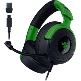Razer Kraken V4 X Minecraft Edition, Cuffia da gioco PC USB cablato