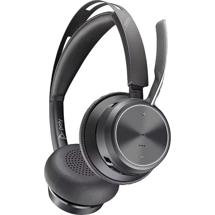 Fone de ouvido estéreo Poly Voyager Focus 2 USB-C