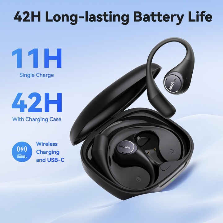Earfun OpenJump TWS Black - Bluetooth Headphones