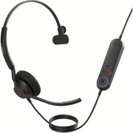 Jabra Engage 40 Auriculares Alámbrico Diadema Oficina/Centro de llamadas USB Tipo C Negro