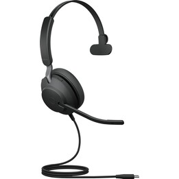Jabra Evolve2 40 SE Auriculares Alámbrico Diadema Llamadas/Música USB Tipo C Negro