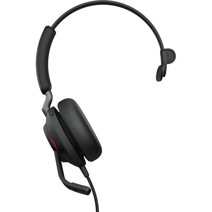 Jabra Evolve2 50 Kabelgebundenes Headset (Kopfbügel, Büro/Callcenter, USB Typ C, Schwarz)