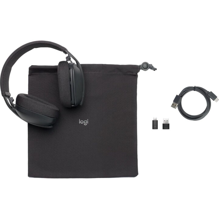 Logitech Zone Vibe Auriculares Inalámbrico Diadema Llamadas/Música Bluetooth Grafito