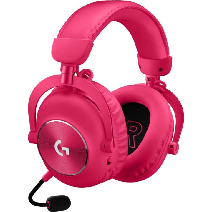 Logitech G PRO X 2 Auriculares Inalámbrico y alámbrico Diadema Juego Bluetooth Magenta