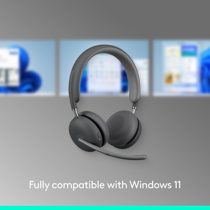 Logitech Zone Wireless 2 Auriculares Inalámbrico y alámbrico Diadema Oficina/Centro de llamadas USB Tipo C Bluetooth Grafito