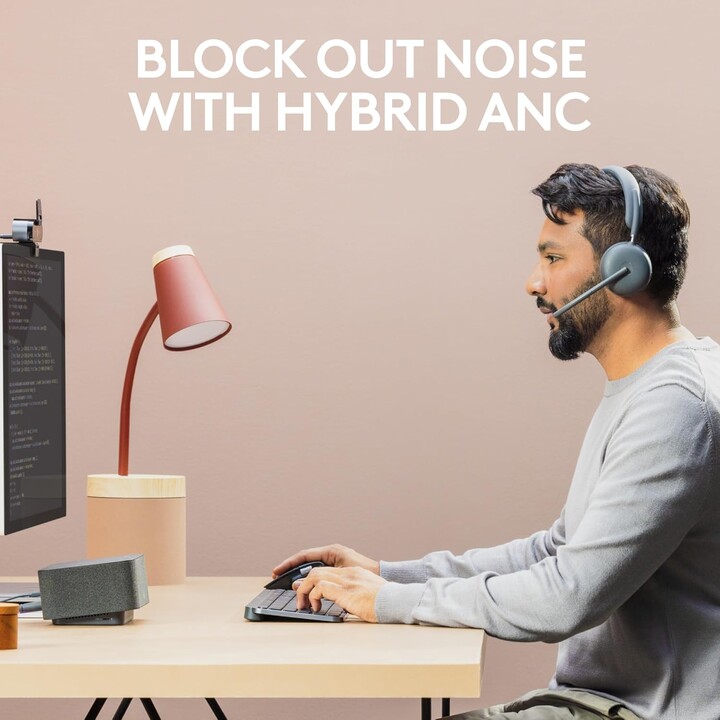 Logitech Zone Wireless 2 Auriculares Inalámbrico y alámbrico Diadema Oficina/Centro de llamadas USB Tipo C Bluetooth Grafito