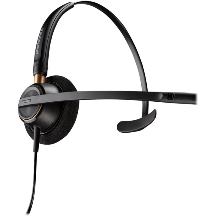 POLY EncorePro 510D with Quick Disconnect Monoaural Digital Headset TAA Alámbrico Diadema Llamadas/Música Negro