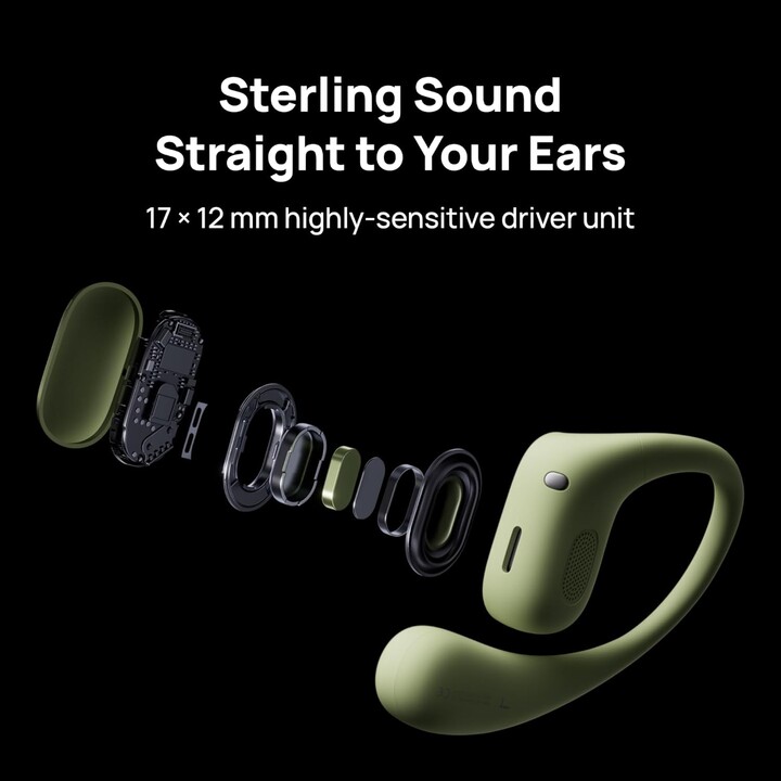 Casque sans fil Huawei FreeArc vert