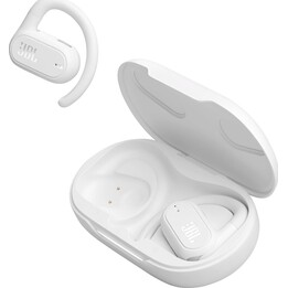Auriculares Bluetooth JBL Soundgear Sense con estuche de carga/8 horas de reproducción/Blanco