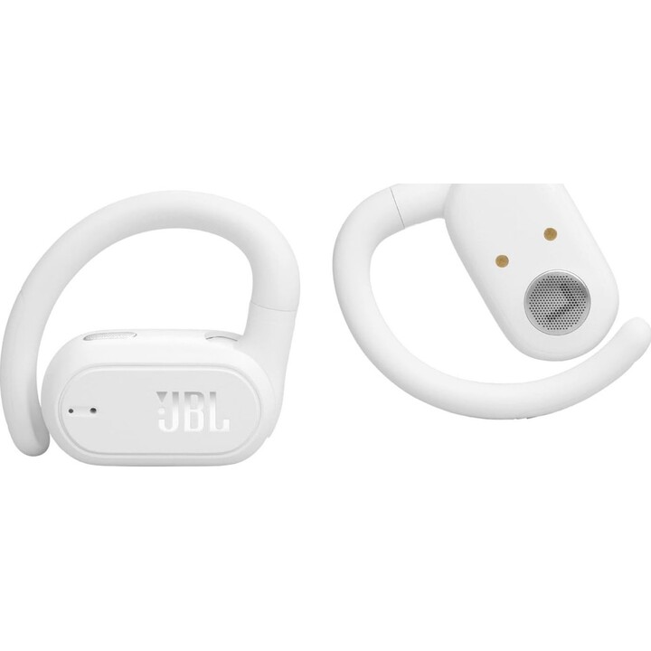 Auriculares Bluetooth JBL Soundgear Sense con estuche de carga/8 horas de reproducción/Blanco