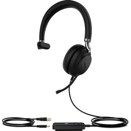 Auriculares USB Yealink UH38 Mono para Microsoft Teams sin BATUSB-C