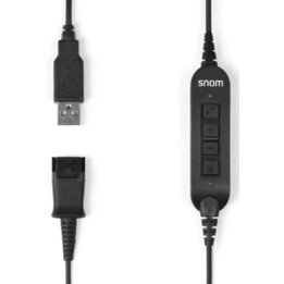 SNOM Auriculares ACUSB Cable adaptador USB para A100M / A100D