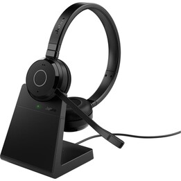 JabraEvolve 65 TE Link390a MS estéreo com estação de carregamento