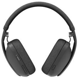 Logitech Zone Vibe Wireless Headset in voller Größe, Bluetooth, kabellos, USB-C über Bluetooth-Adapter, Graphit, zertifiziert fü
