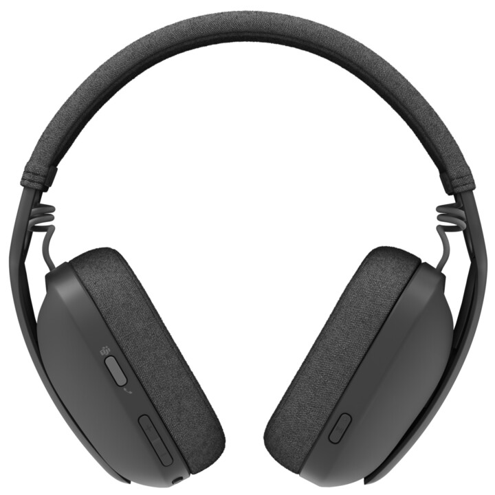 Casque sans fil Logitech Zone Vibe pleine taille Bluetooth sans fil USB-C via adaptateur Bluetooth graphite Certifié pour Micros