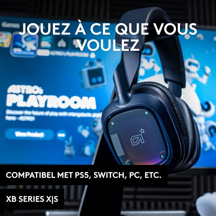 Logitech G Astro A30 Lightspeed Wireless Gaming Headset, Blue