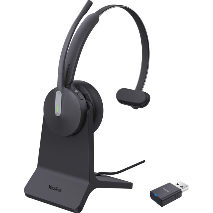 Yealink Dect Headset WH64 Hybrid Mono with Charging Stand Teams