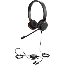 Auriculares estéreo JABRA EVOLVE 30 II MS