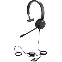 Auriculares JABRA EVOLVE 30 II MONO MS USB