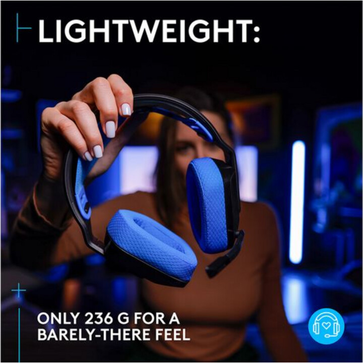 Logitech G535 Lightspeed Wireless Gaming Headset Black