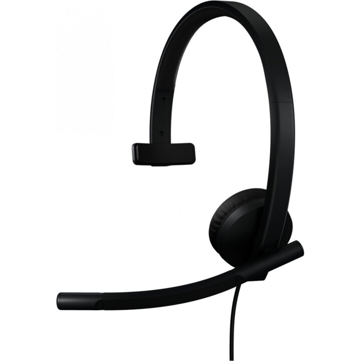 Logitech H570E Wired Headset Office/Call Center USB tipo C preto